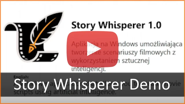 Movie: Story Whisperer 1.0 (DEMO, WIP)