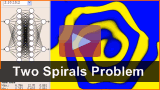 Movie: Two Spirals Problem